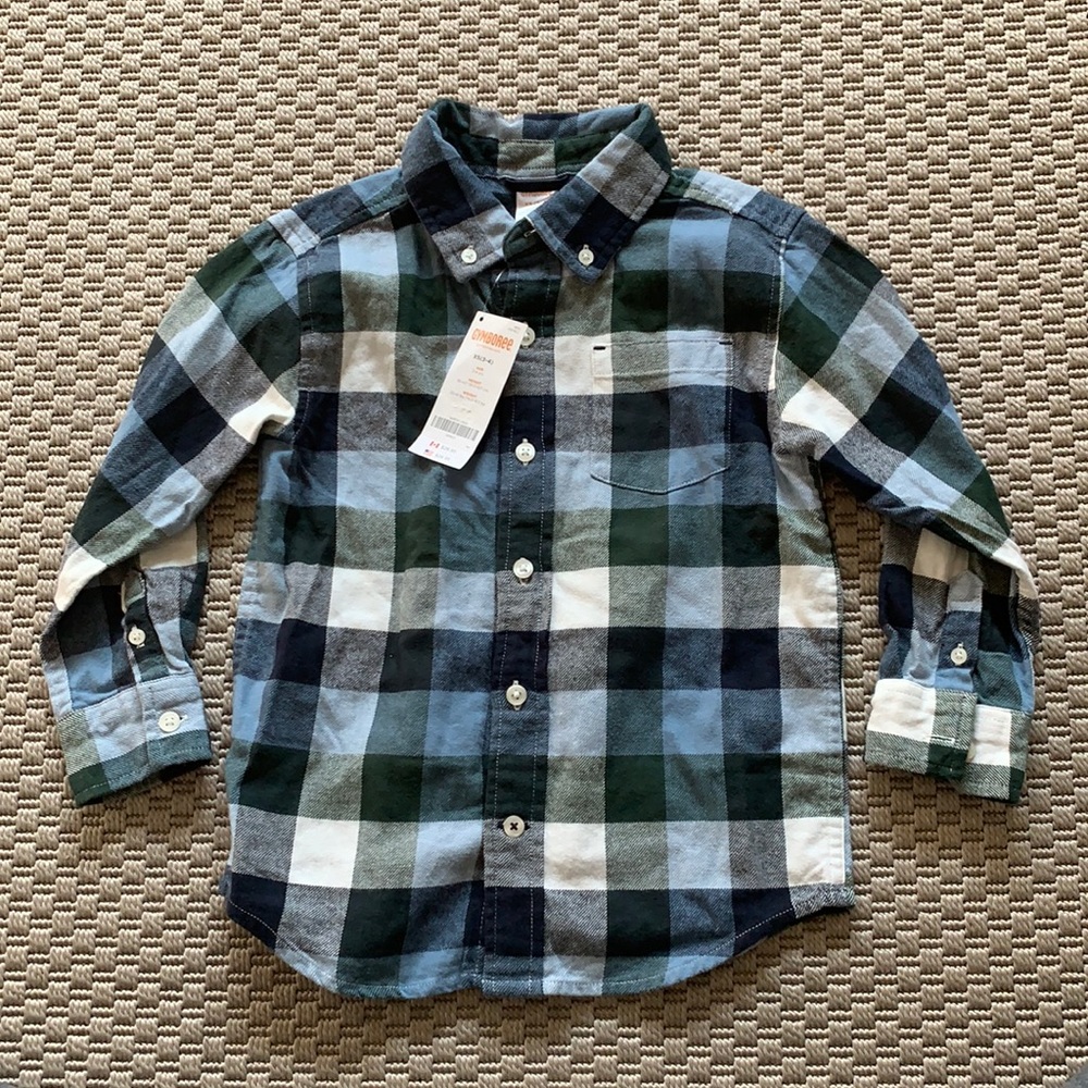 🔥FINAL SALE: Gymboree NWT flannel shirt